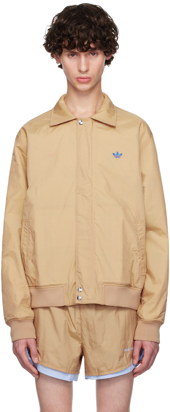 Beige adidas Originals Edition Harris Reversible Jacket