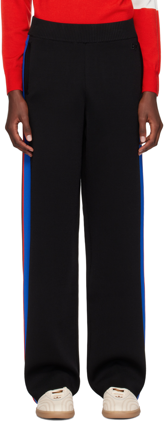 Shop Wales Bonner Black Tide Track Pants