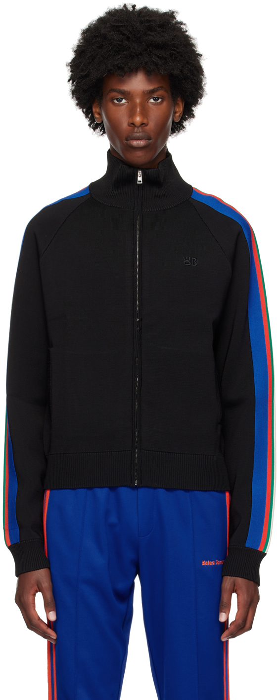 Shop Wales Bonner Black Tide Track Jacket