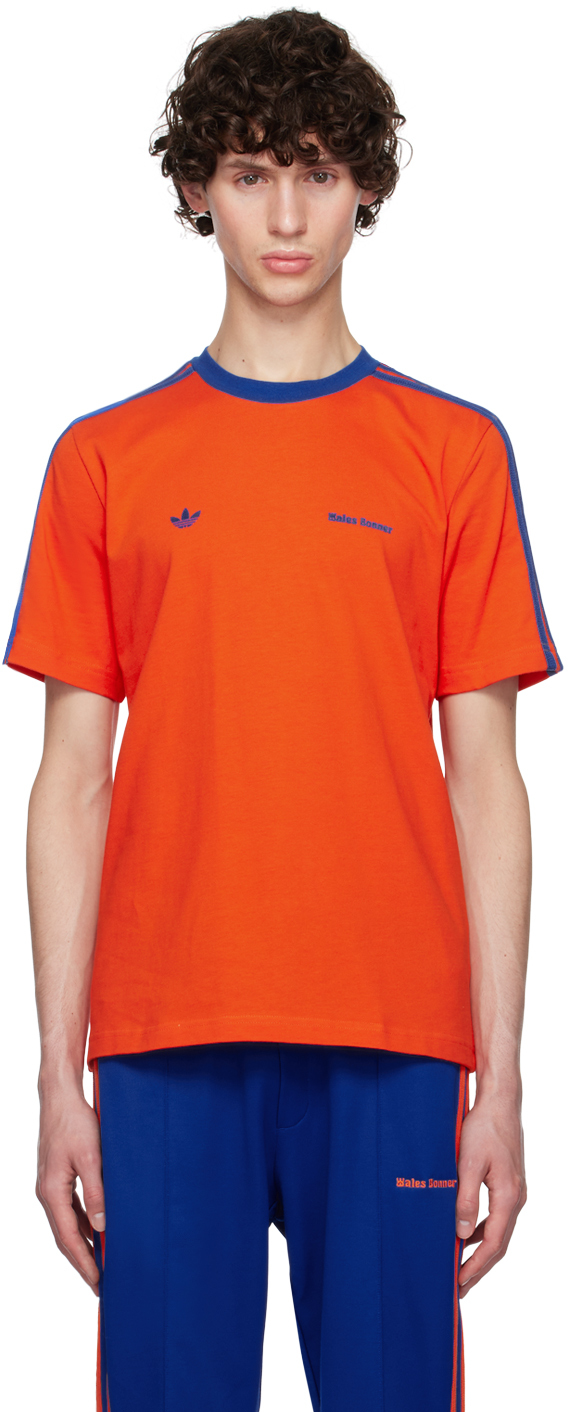 Orange adidas Originals Edition Embroidered Logo T-Shirt