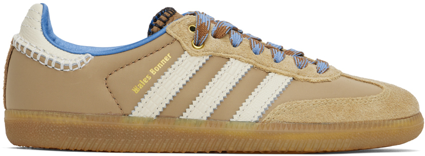 Beige adidas Originals Edition Nylon Samba Sneakers