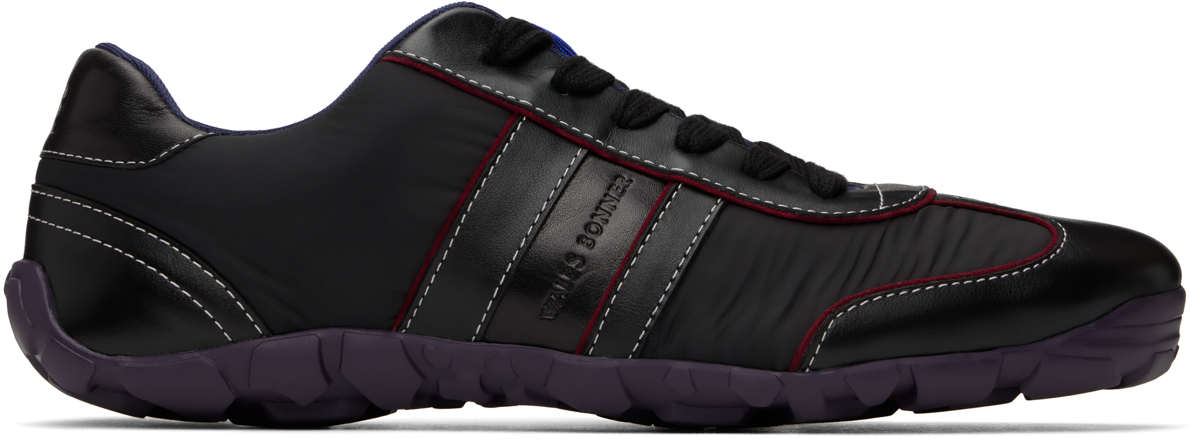 【関税込み】Wales Bonner ブラック 'The Cadence' スニーカー Black 'The Cadence' Sneakers by Wales Bonner on Sale