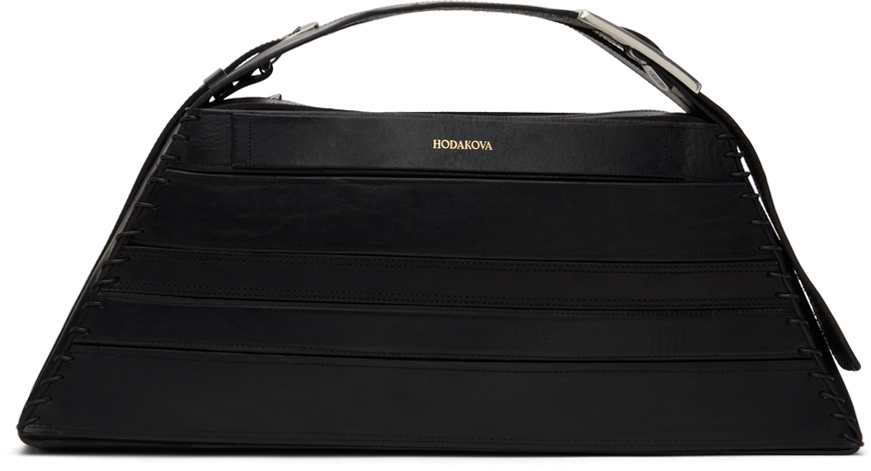 Shop Hodakova Black Triangle Belt Bag