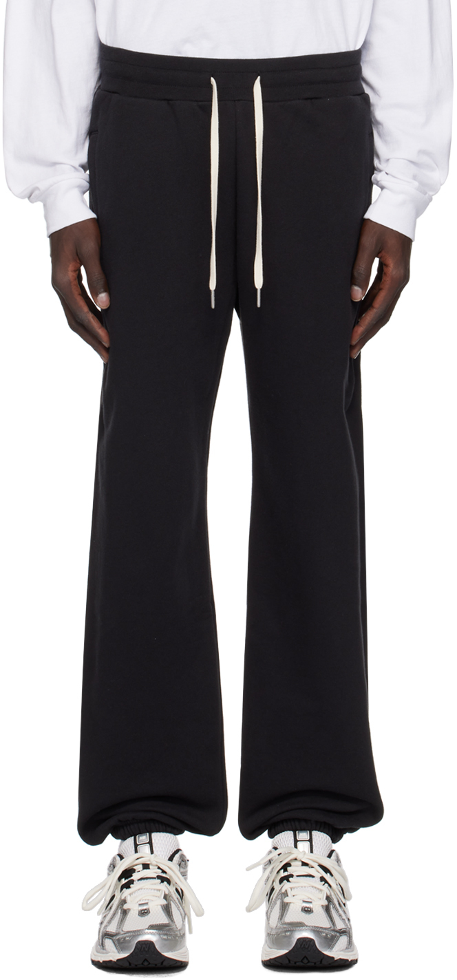 JOHN ELLIOTT BLACK CAPRICORN SWEATPANTS 