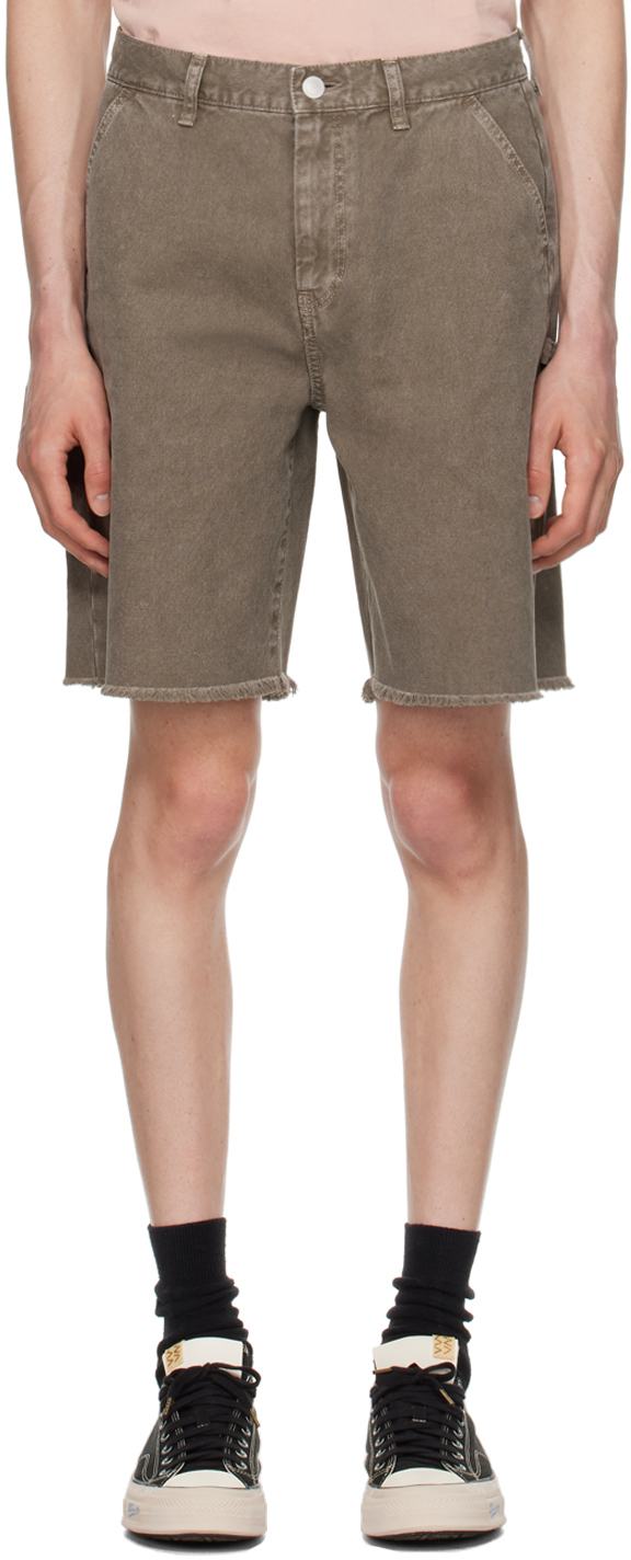 Brown Cut-Off Shorts