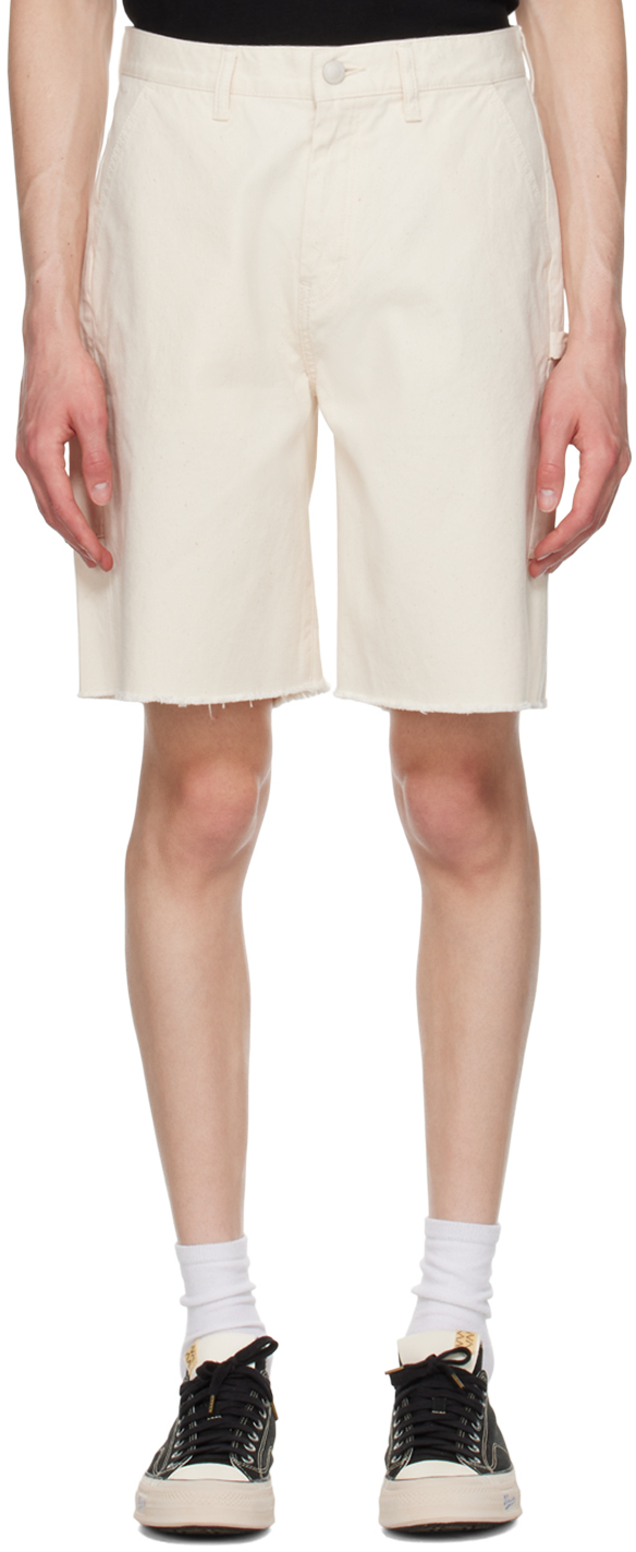【関税込み】JOSEPH オフホワイト タオリング ショートパンツ John Elliottのオフホワイト カットオフ ショートパンツがセール中