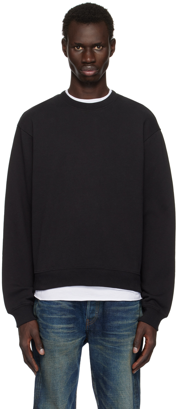 Black Beach Crew Sweatshirt