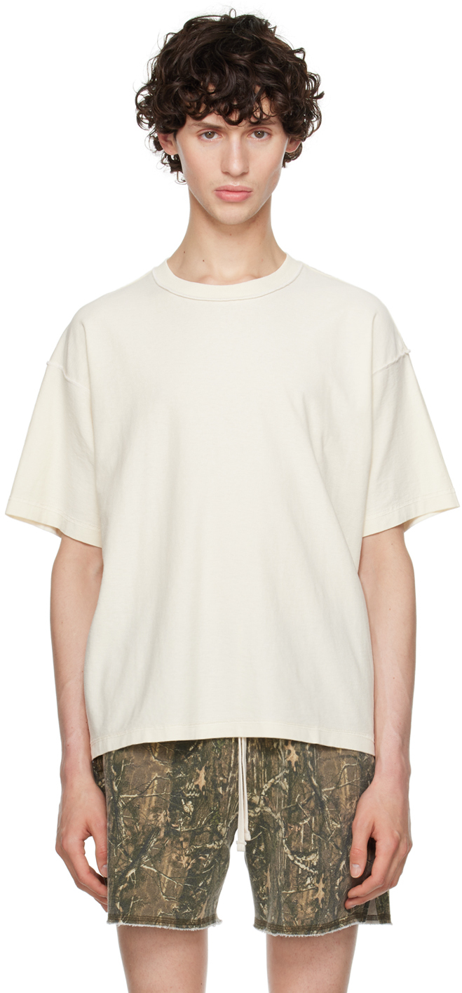 Off-White Reversed Cropped T-Shirt