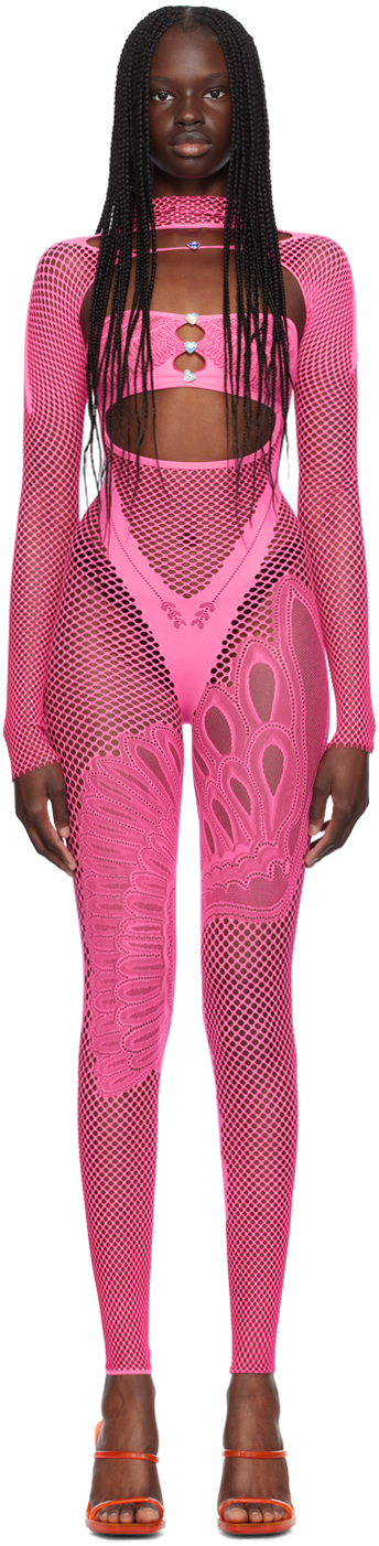 Pink Risque Jumpsuit