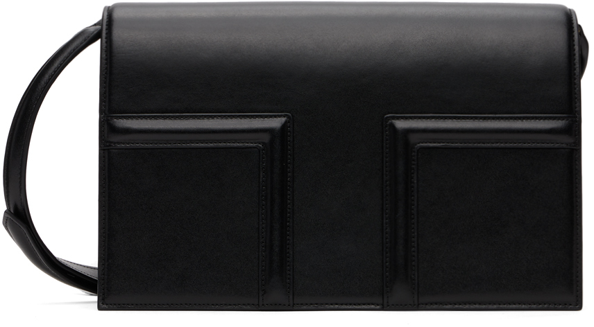 Black T-Flap Bag