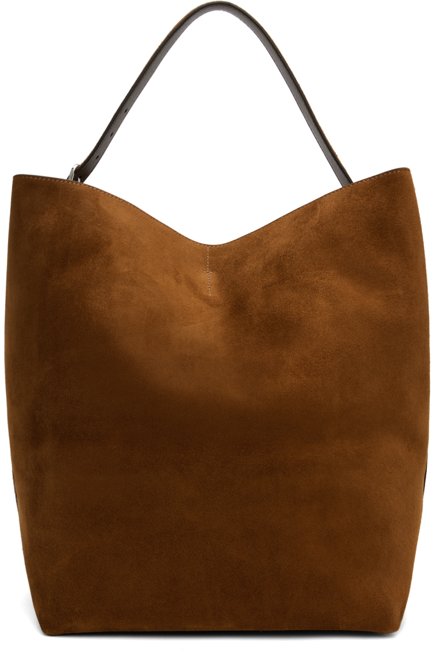 Tan Belted Tote