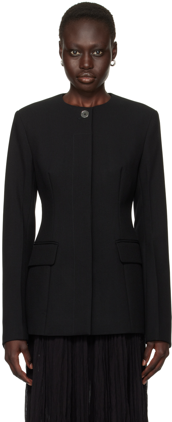 semoh　Collarless Jacket semoh Collarless Jacket TOTEME Collarless Blazer | Nordstrom