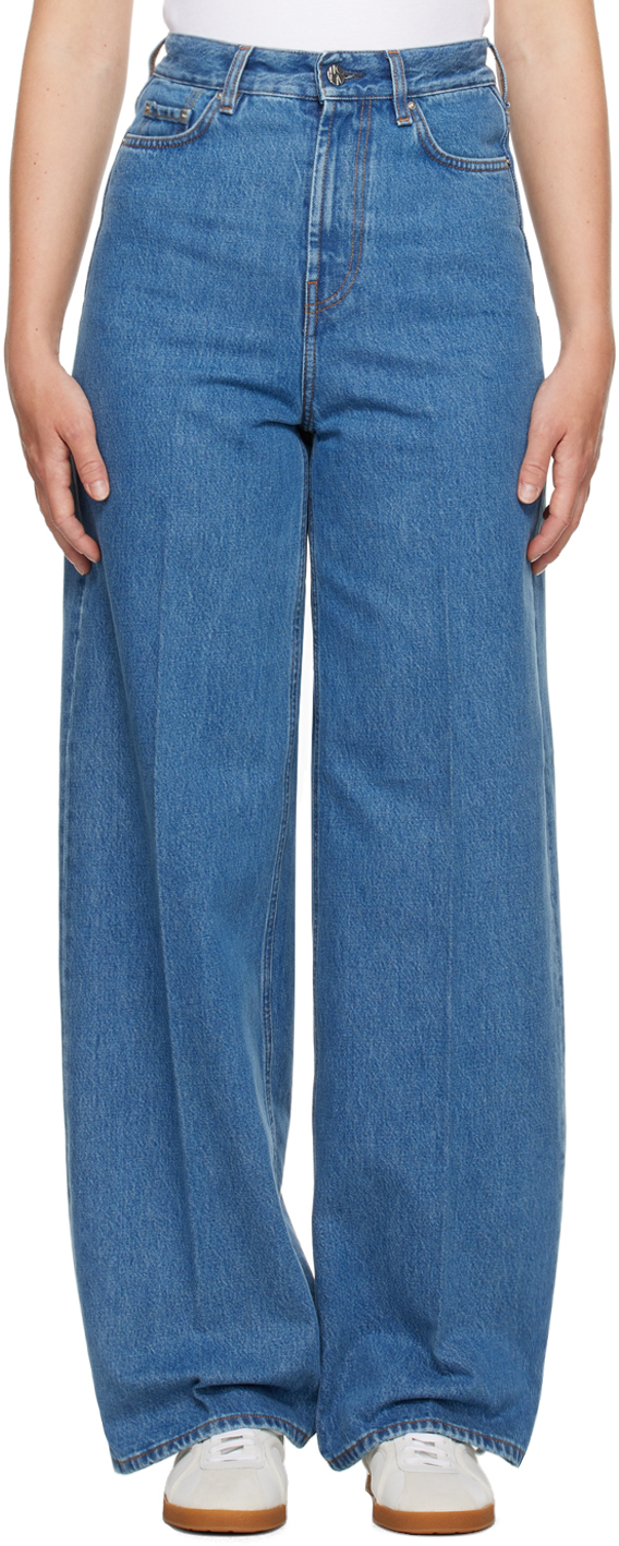 TOTEME Blue Wide Leg Jeans | Smart Closet