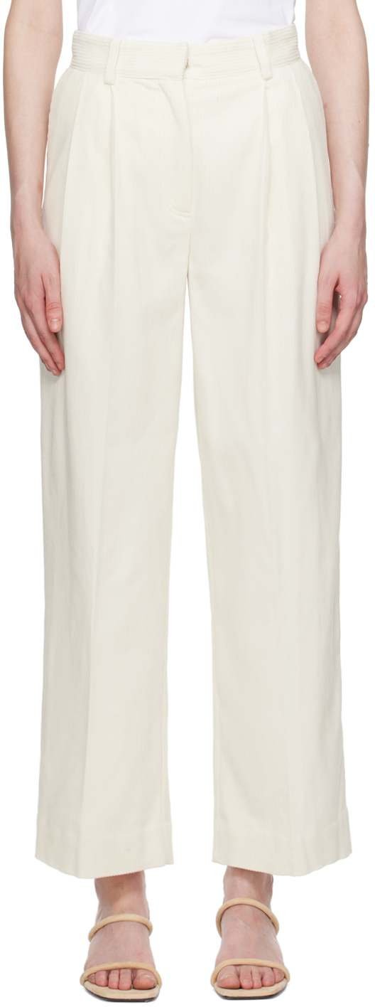 Off-White Pleated Trousers