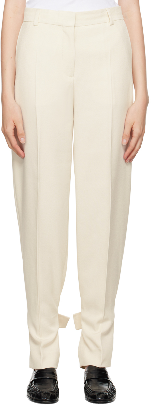 Off-White Buckled Slouch Trousers