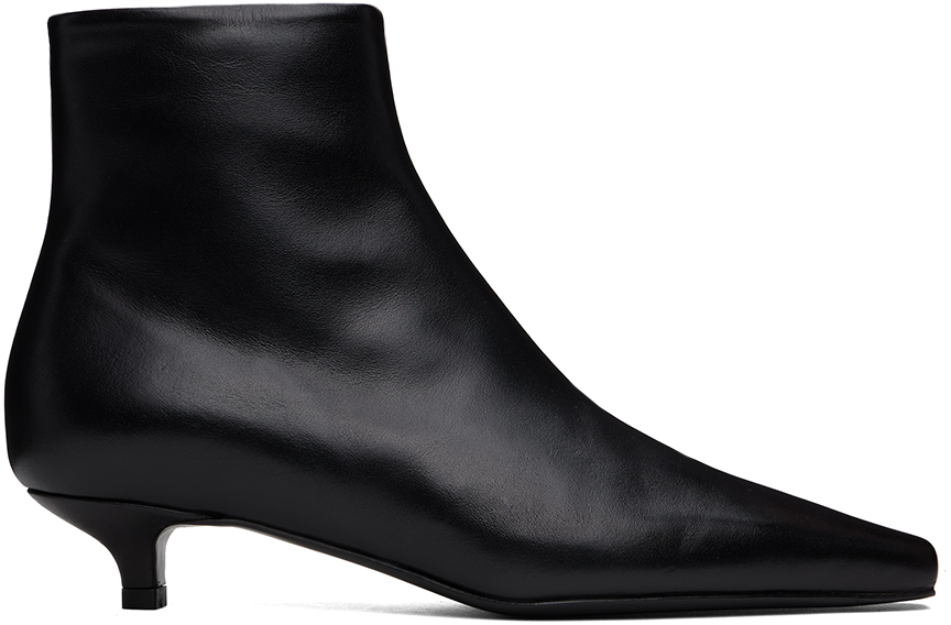 Black 'The Slim Ankle' Boots