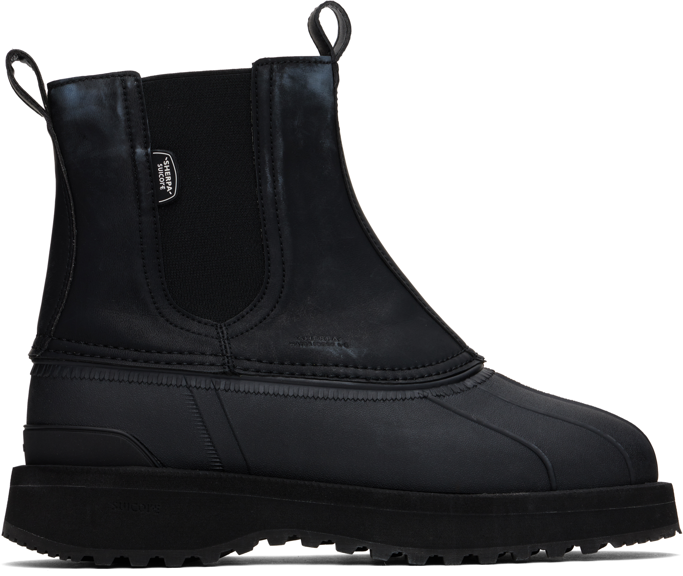 Black ALGO-TRwpab Chelsea Boots