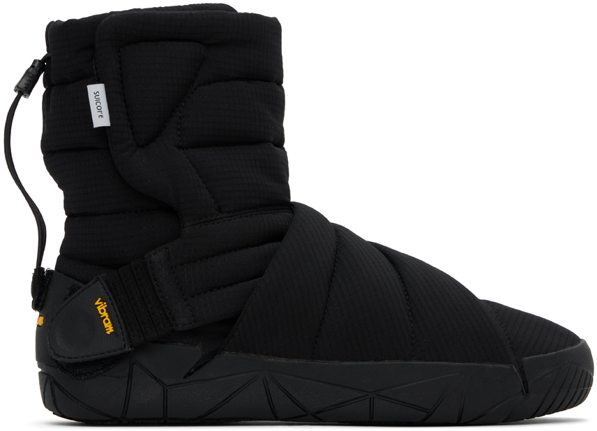 Shop Suicoke Black Futon-hi Boots