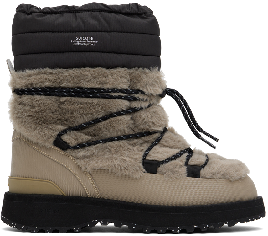 Black BOWER-TRab-HI-FUR Boots