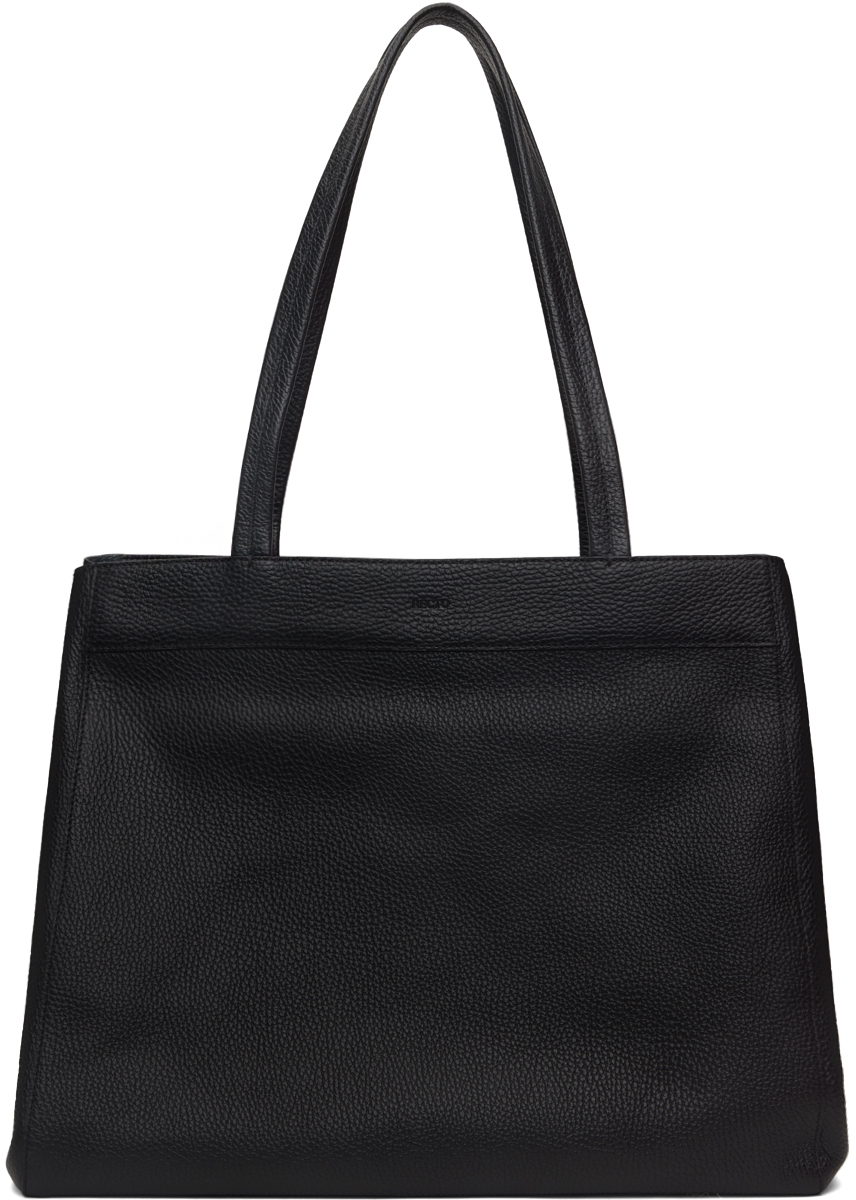 Black Pre Calla Large Cabas Tote