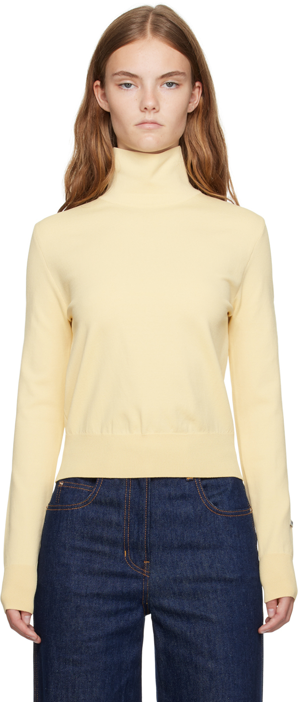 Yellow Classic Turtleneck