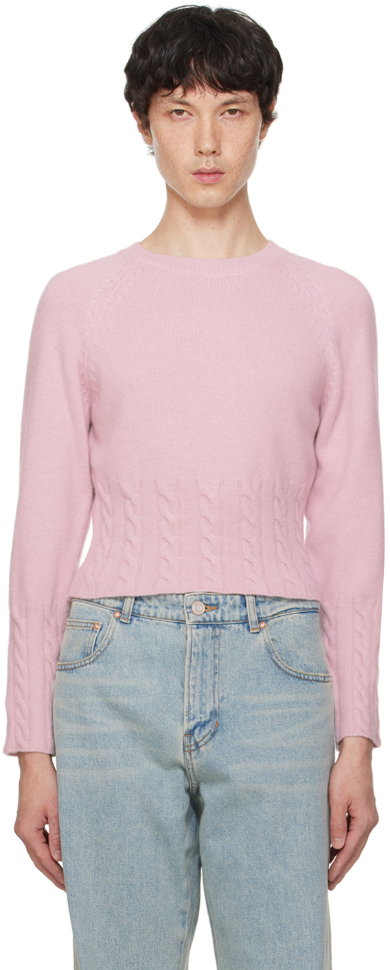 Pink Brushed Sweater