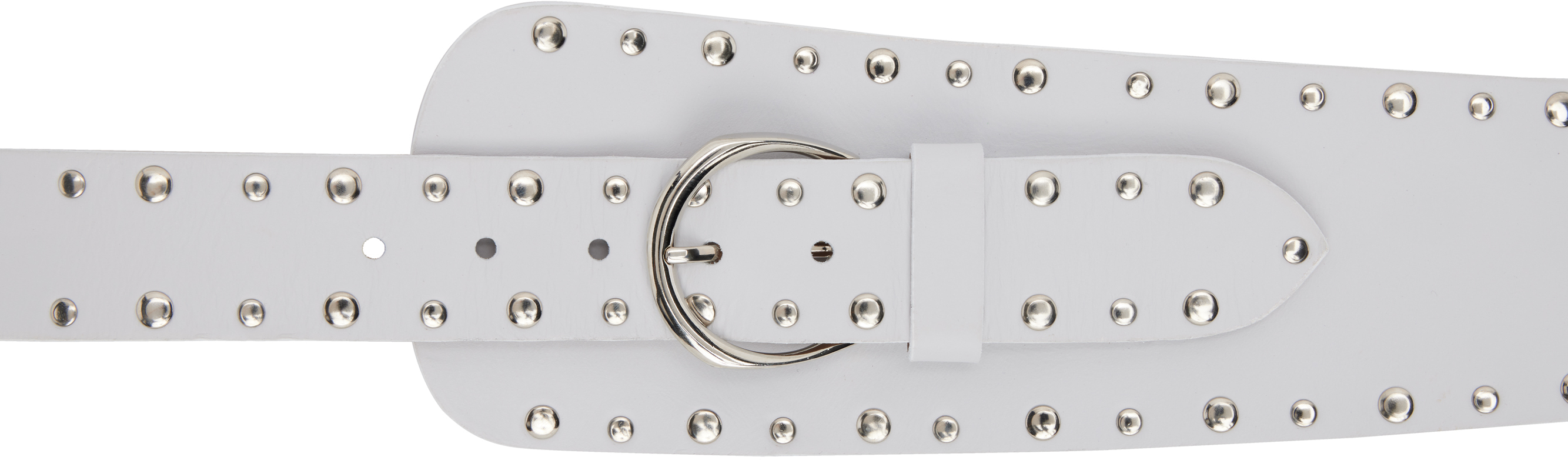 White Casilda Belt