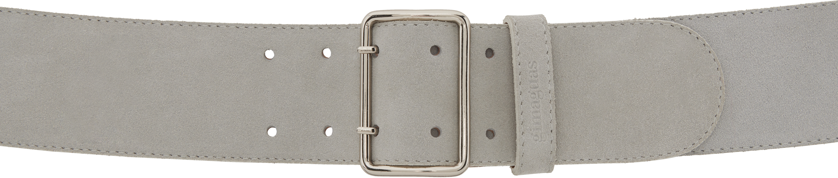 【関税込み】Gimaguas グレー Aitor ベルト Gray Aitor Belt by Gimaguas on Sale