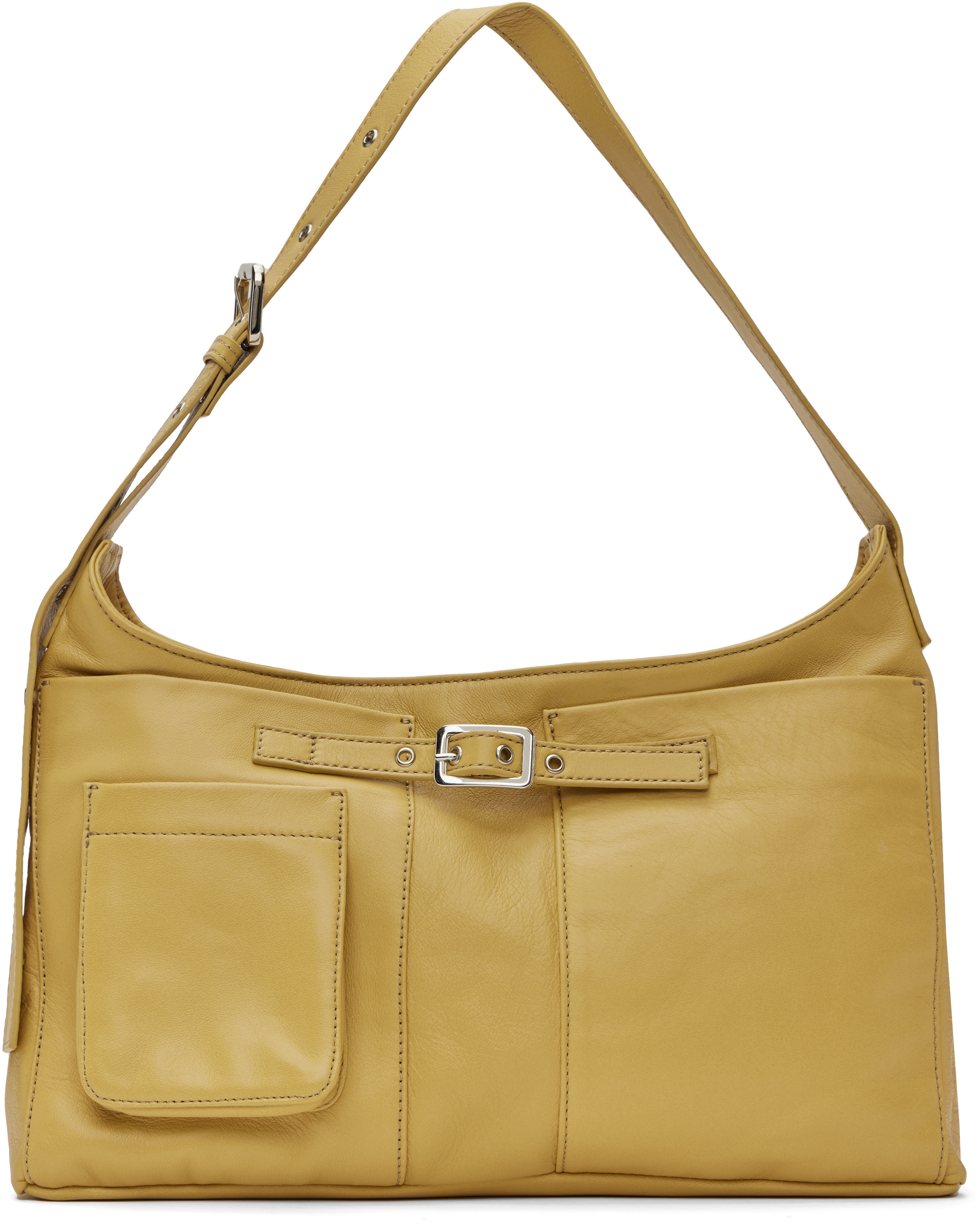 Shop Gimaguas Yellow Nicole Bag In Butter