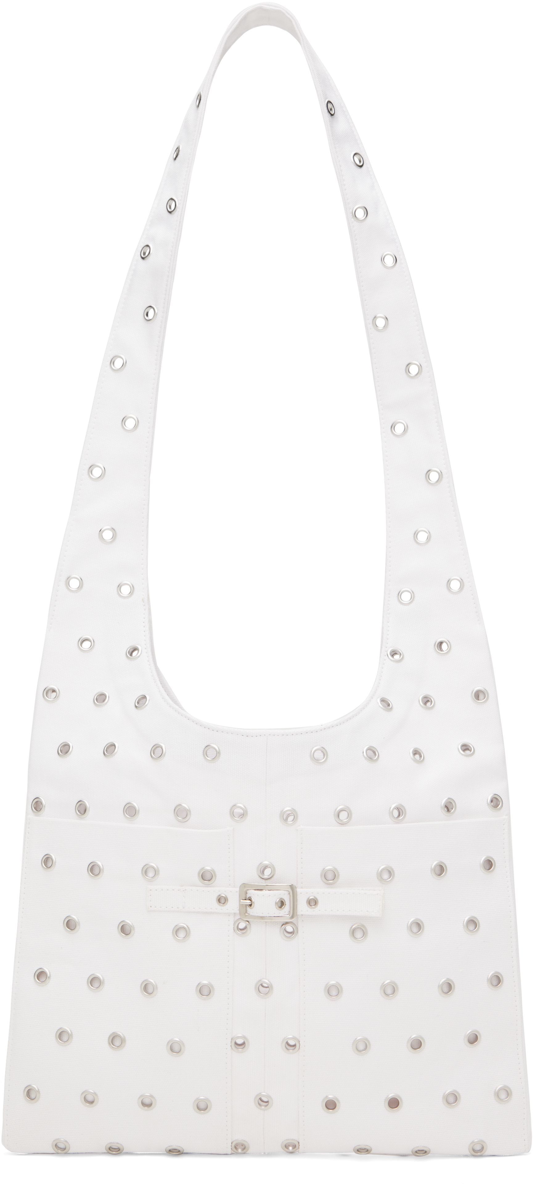 GIMAGUAS WHITE CANVAS TOTE 