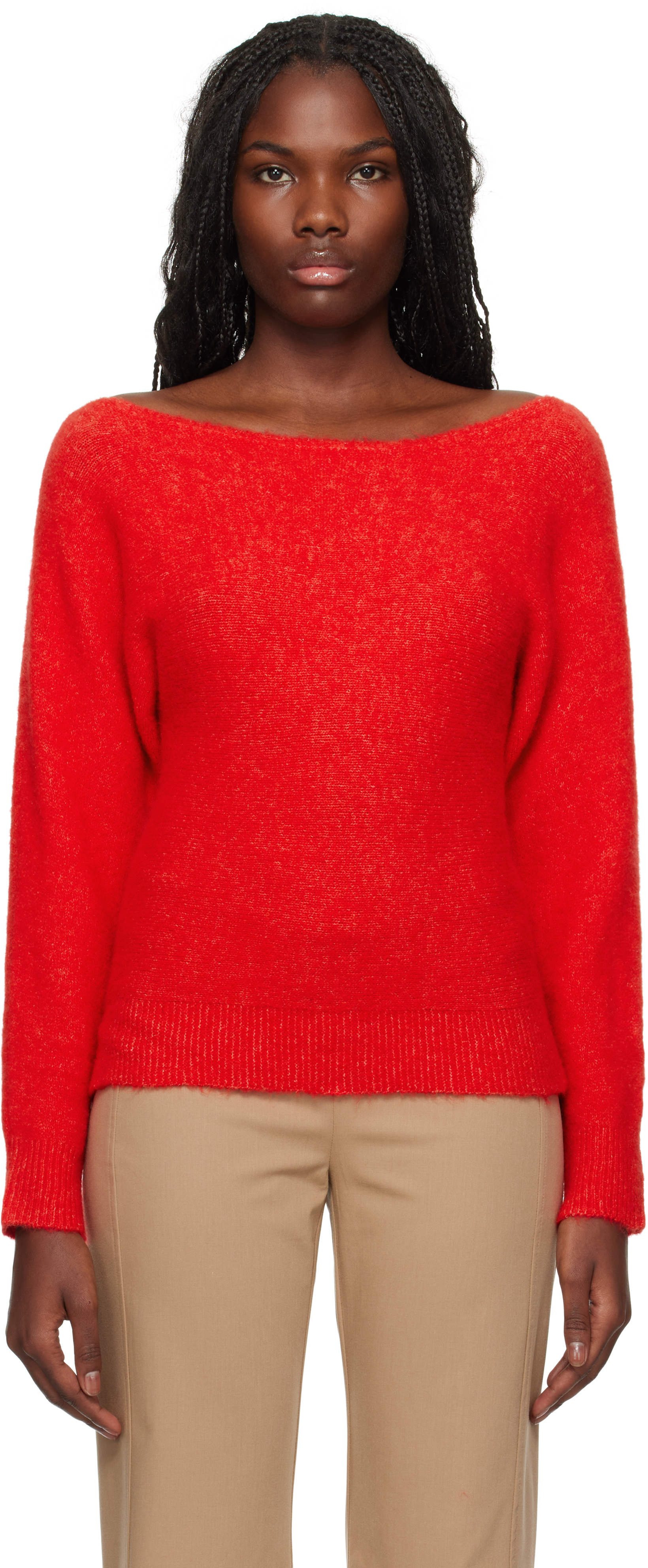 Shop Gimaguas Red Sofia Sweater