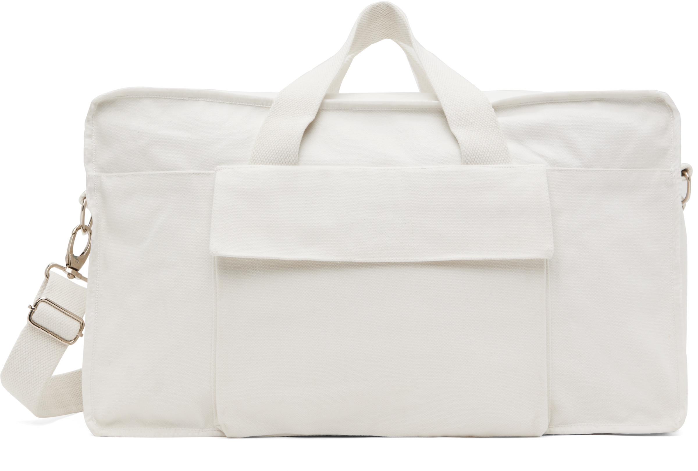 Shop Gimaguas White Trip Duffle Bag