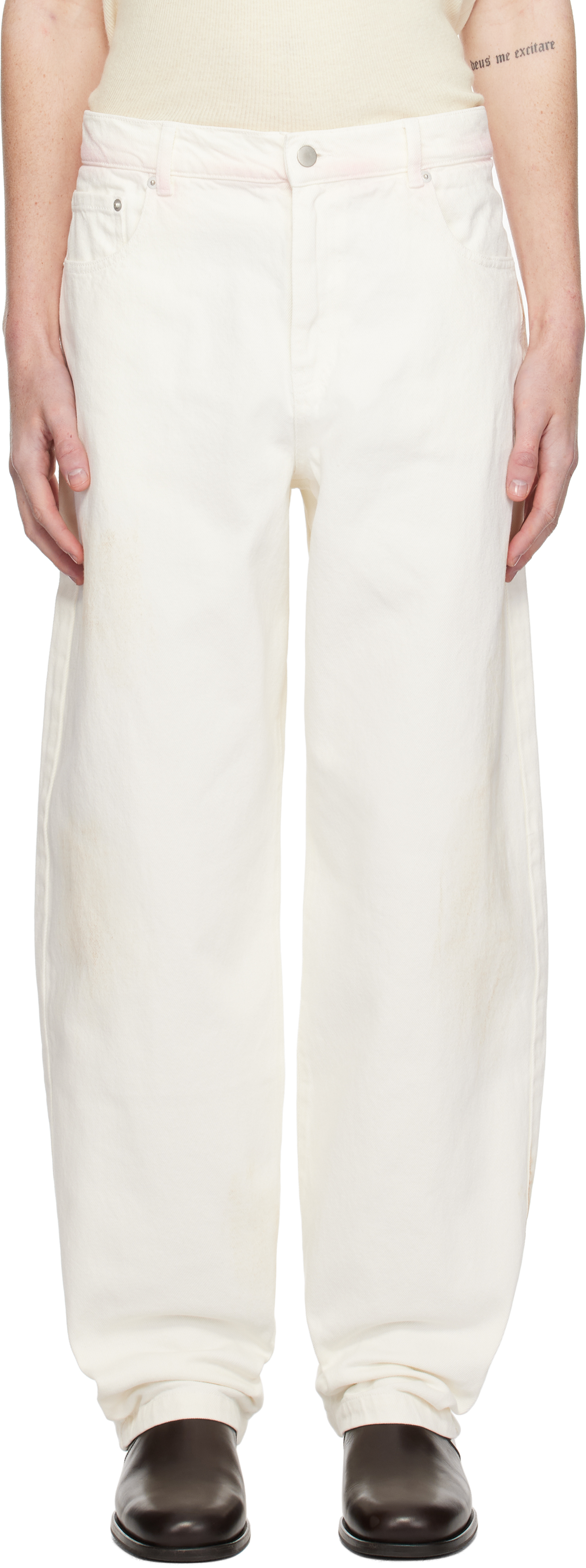 White Charlie Jeans