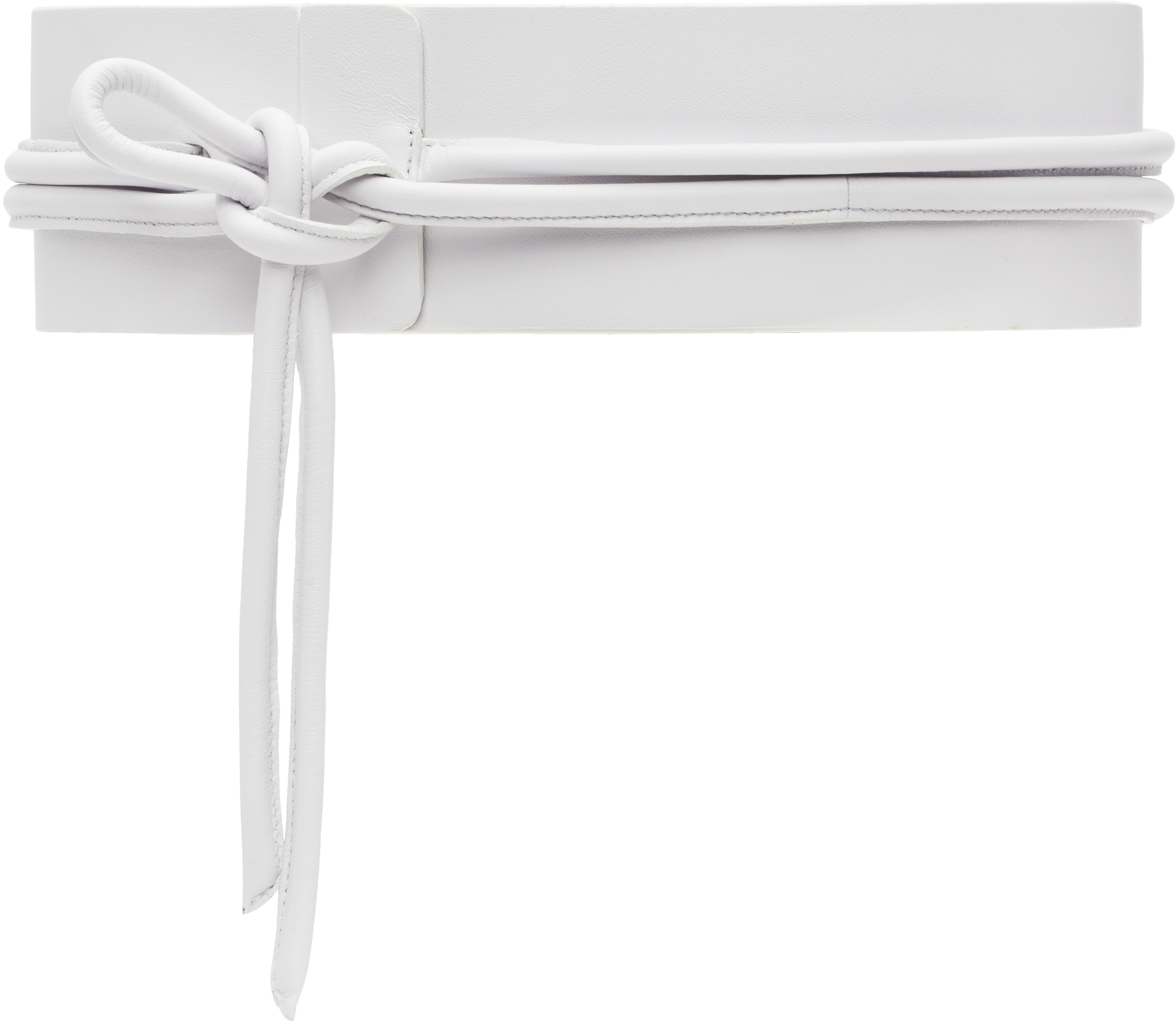 Shop Maryam Nassir Zadeh White Obi Belt In 029 White