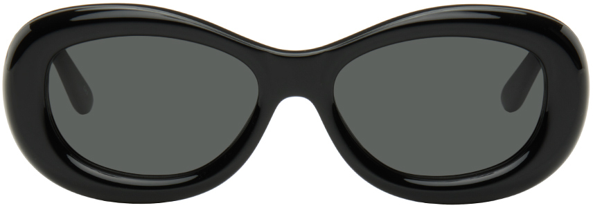 Courrèges Black Rave Sunglasses