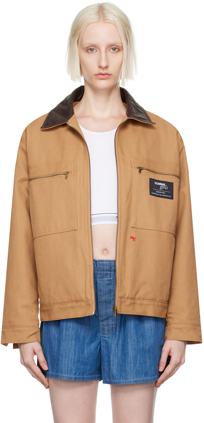 Beige Work Jacket