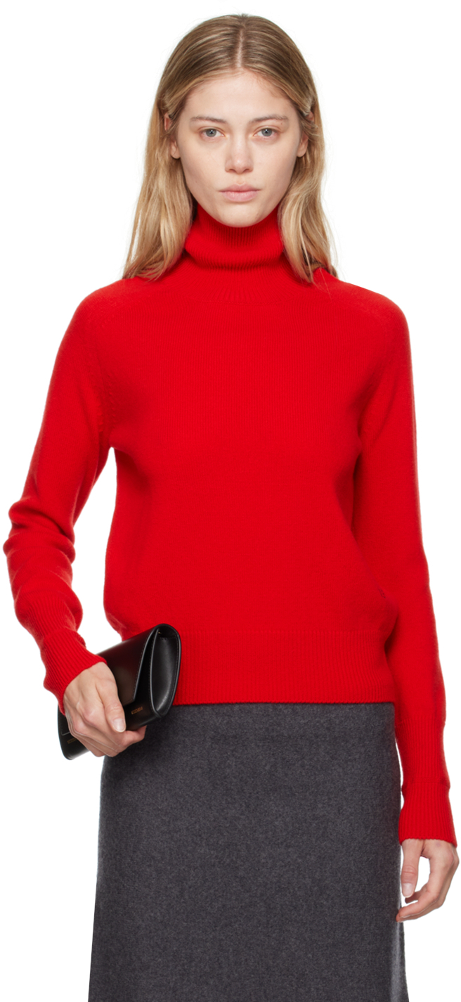 Red Polo Turtleneck