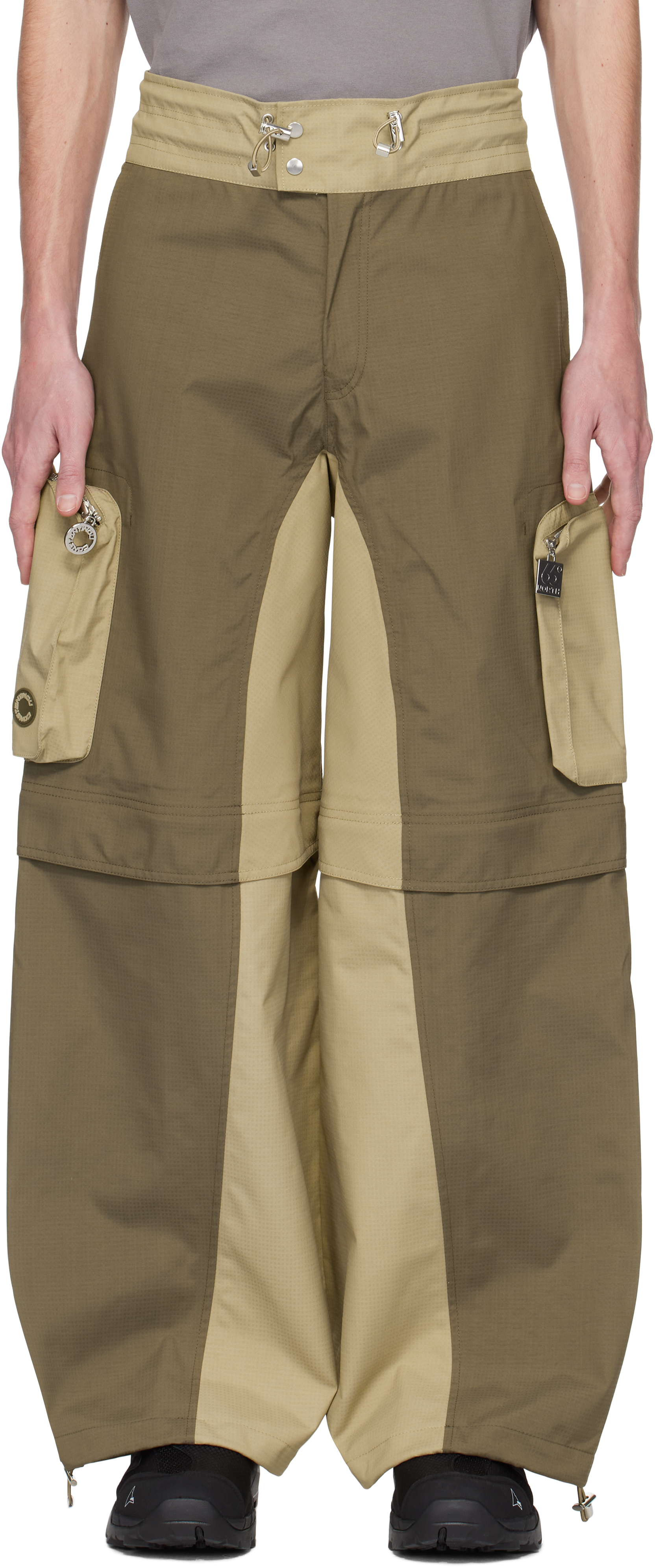 Khaki 66°North Edition Zip-Off Shell Cargo Pants