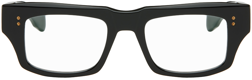 Shop Dita Black Cosmohacker Glasses