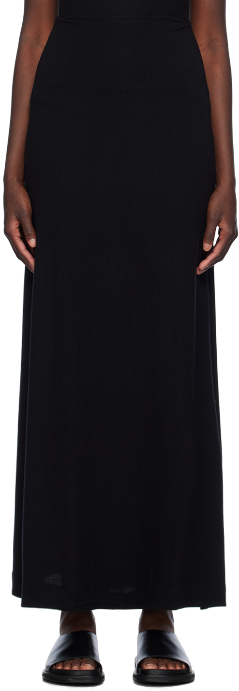 Shop Leset Black Lauren Maxi Skirt