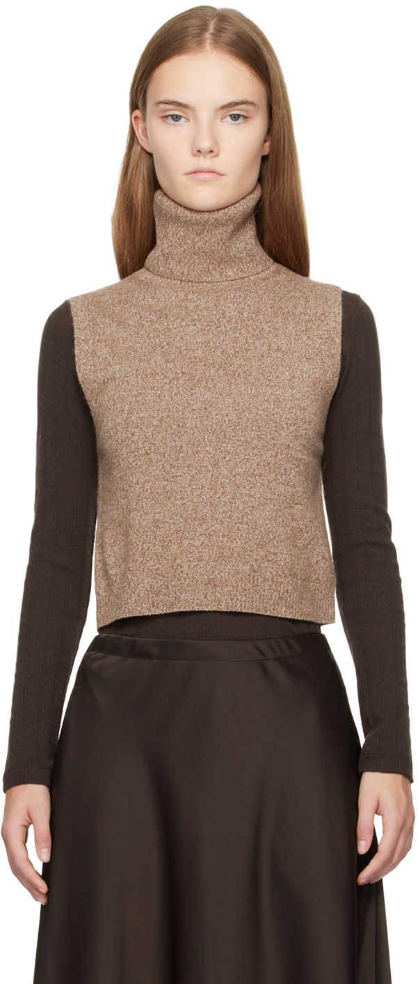 Beige Zoe Turtleneck