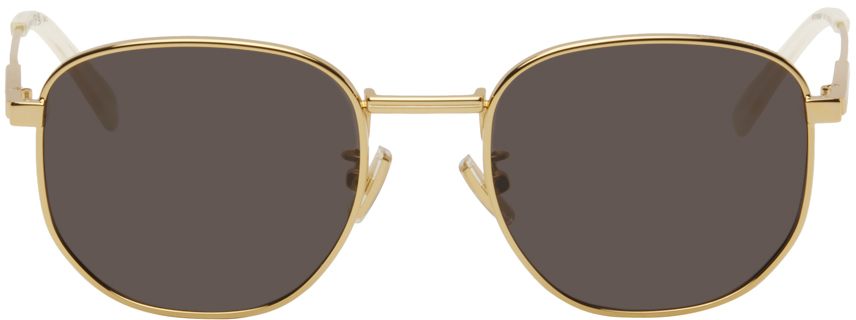 Bottega veneta outlet round sunglasses