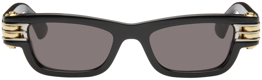 Black Bolt Squared Sunglasses