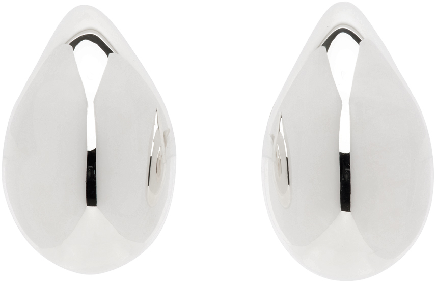 【VIP】Bottega Veneta Small Drop silver earrings シルバー Bottega Veneta Silver Drop Earrings | Neiman Marcus