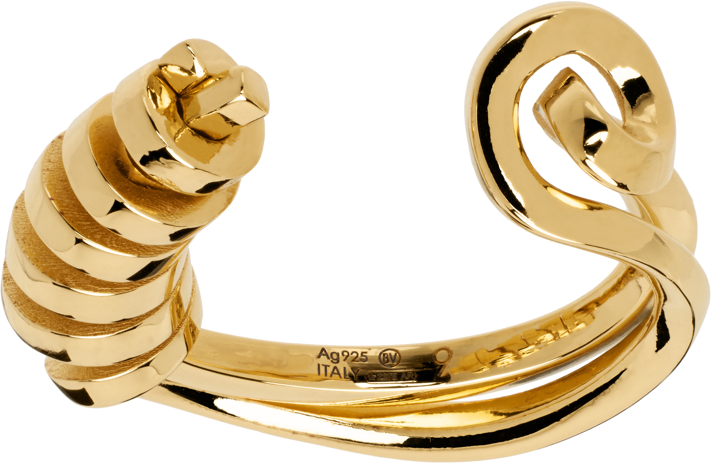 Gold Twist Ring