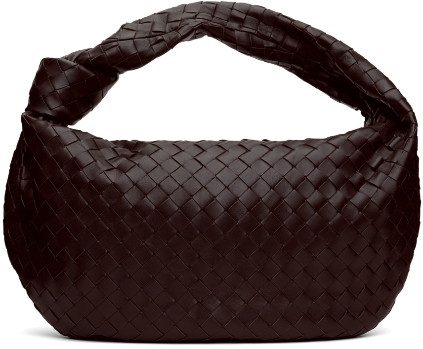 Shop Bottega Veneta Brown Small Jodie Bag In 2132 Fondant Gold