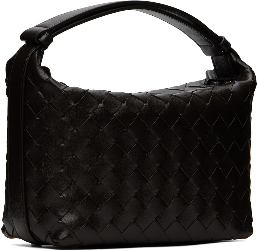 Bottega Veneta Brown Mini Wallace Bag In 2132 Fondant