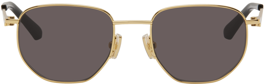 Bottega veneta round clearance sunglasses