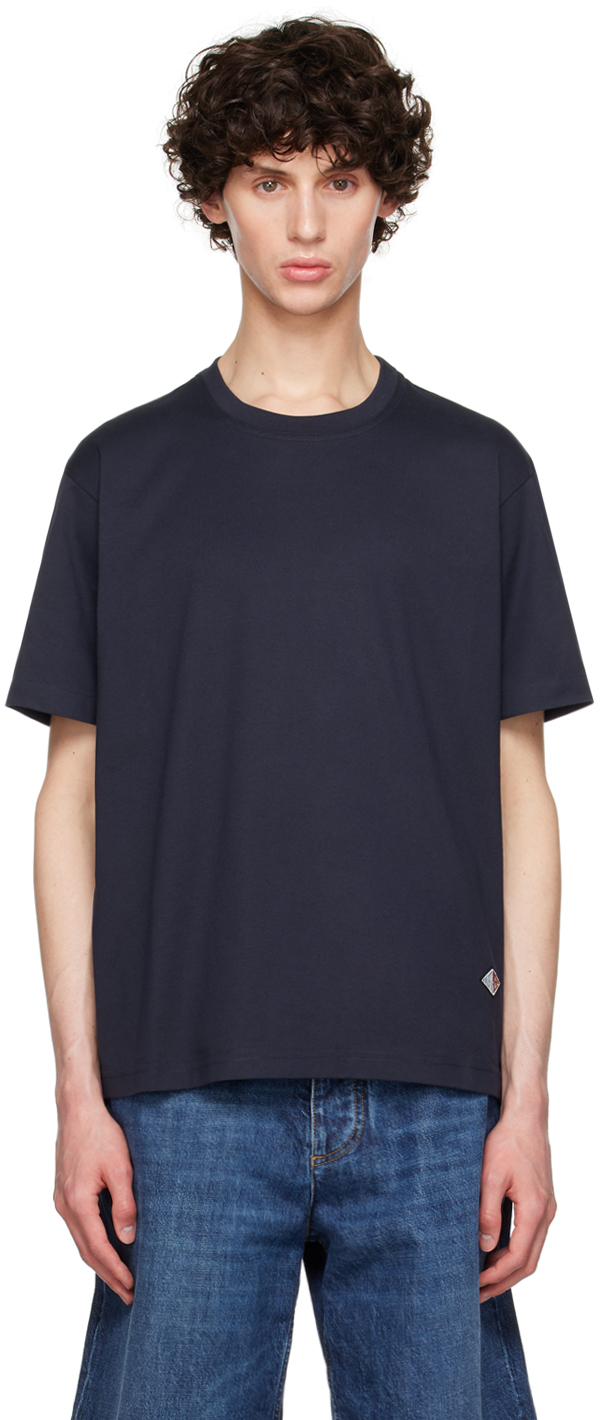 Shop Bottega Veneta Navy Light T-shirt In 4003 Navy