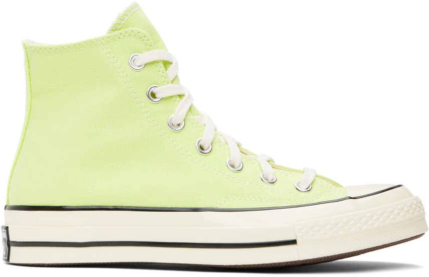 Shop Converse Green Chuck 70 Sneakers In Citron This/egret/bl